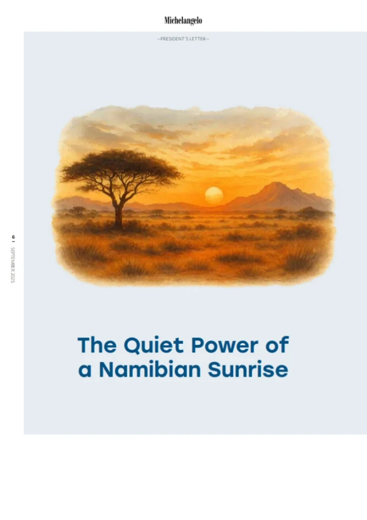 The Quiet Power of a Namibian Sunrise